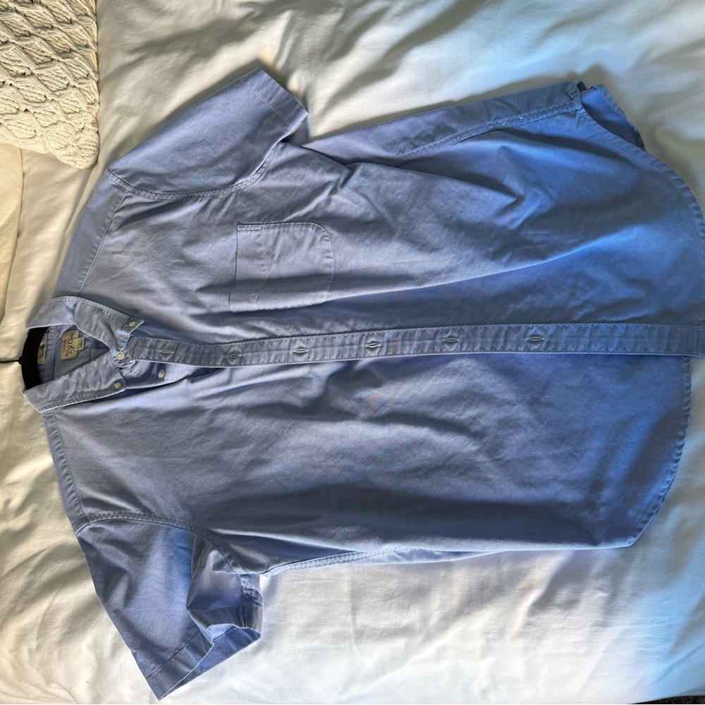 J. Crew Light Blue Casual Button Down Shirt